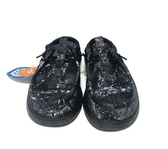 Hey Dude Wally Jelly Roll Realtree Edge Camo Mens 14 Black Slip On Loafers NWT main image 8